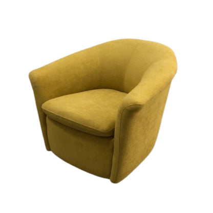 SCOOP FABRIC SWIVEL CHAIR BY CORIUM ITALIA