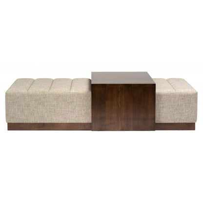 HUNTER COCKTAIL OTTOMAN