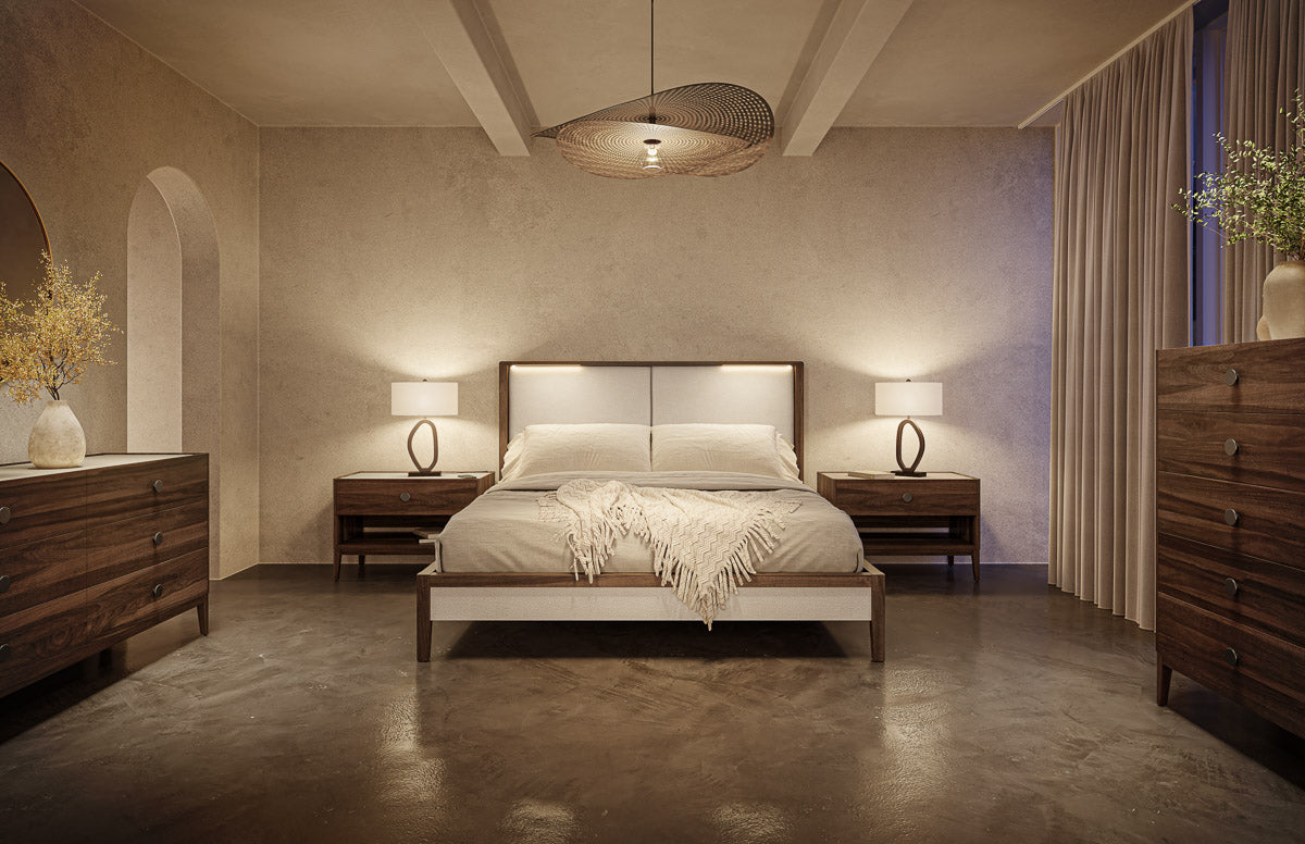 PARMA KING UPHOLSTERED BED