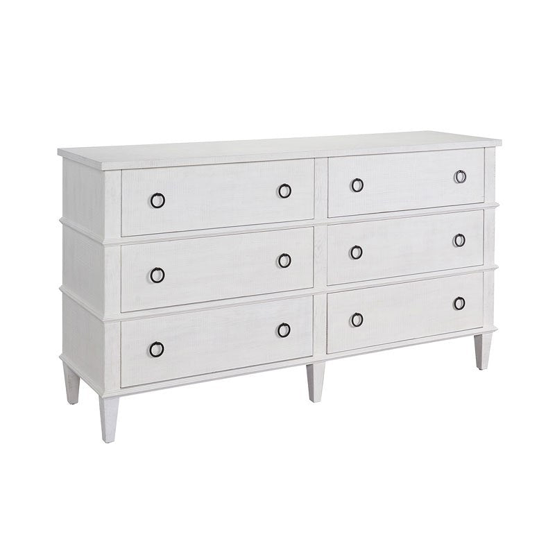 MODERN FARMHOUSE 6 DRAWER DRESSER