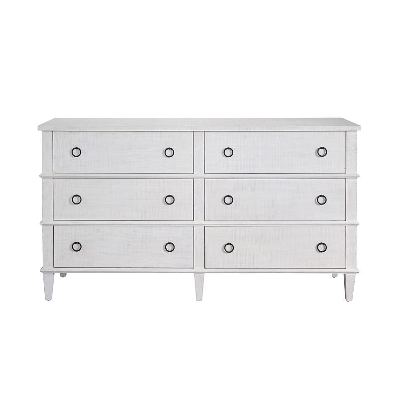 MODERN FARMHOUSE 6 DRAWER DRESSER