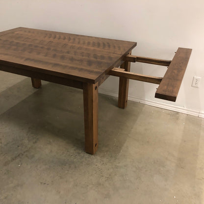 Adirondack Solid Maple Extendable Dining Table