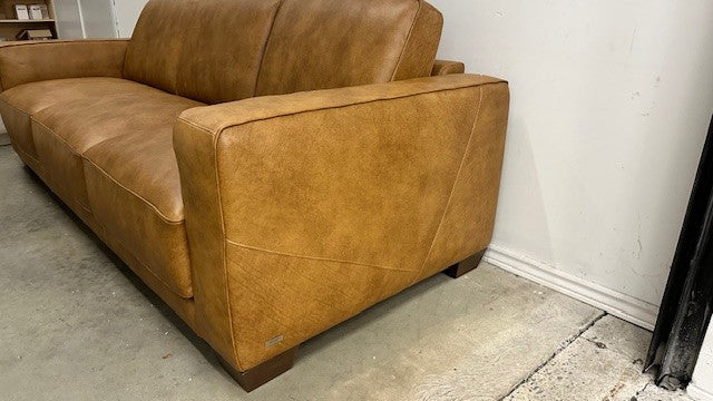 BOSTON ITALIAN LEATHER SOFA