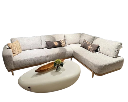 BAULINE FABRIC SECTIONAL with CHAISE