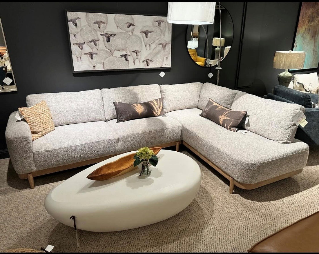BAULINE FABRIC SECTIONAL with CHAISE