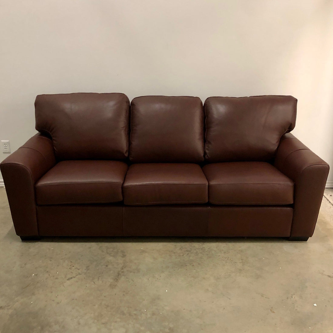 CAMPIO 3001 LEATHER SOFA HAVANA BROWN