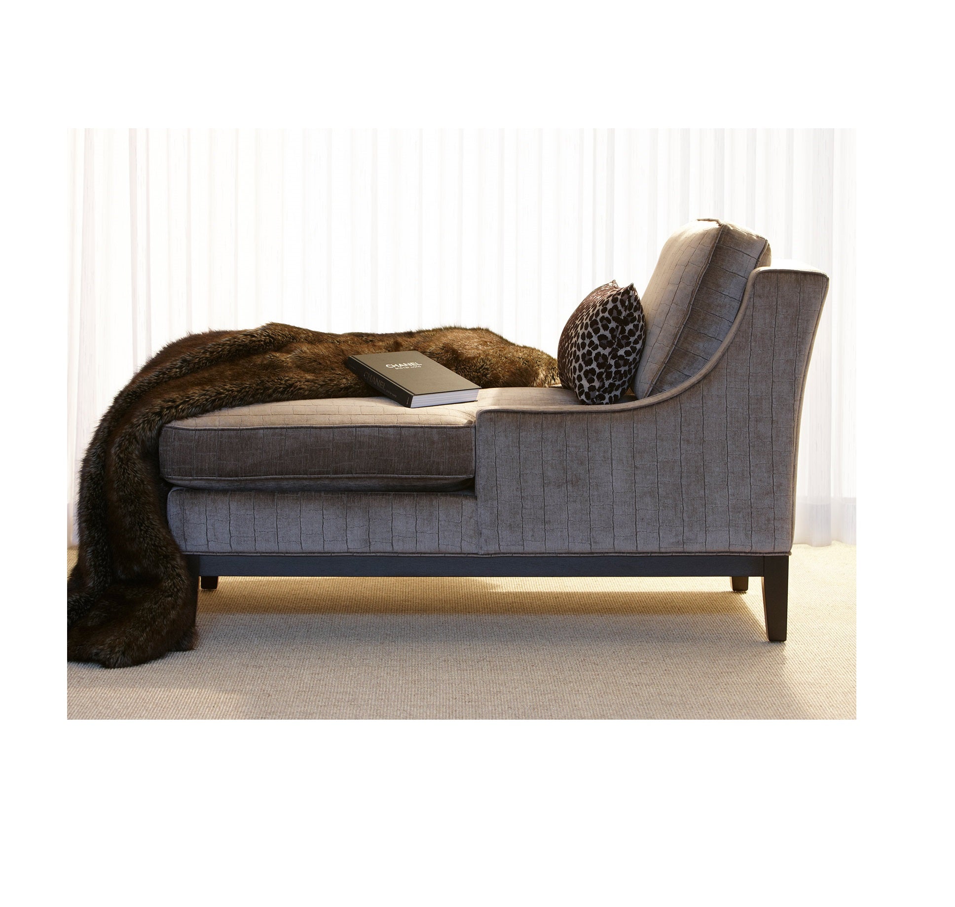 Catherine Fabric Chaise Lounge