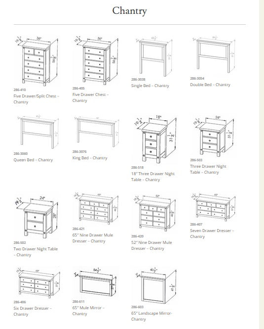 Chantry Bedroom Set