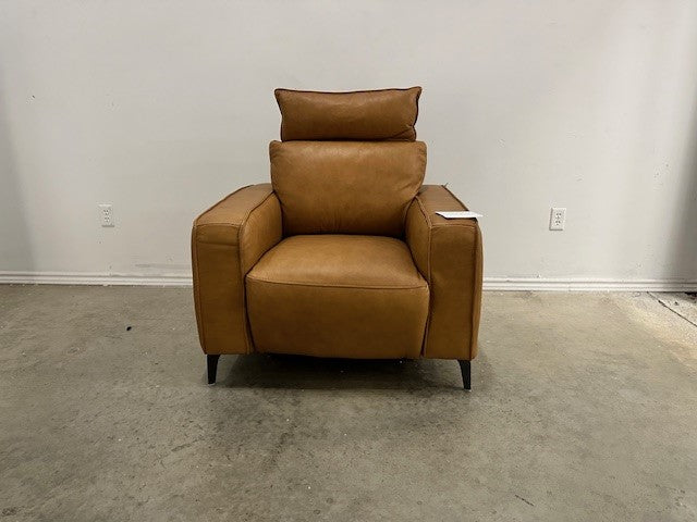 DANVER LEATHER POWER RECLINER