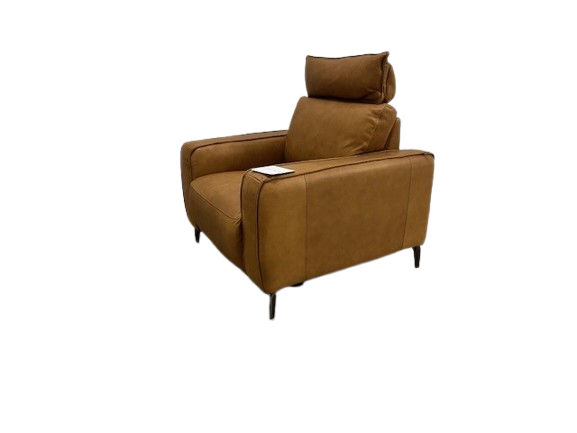 DANVER LEATHER POWER RECLINER