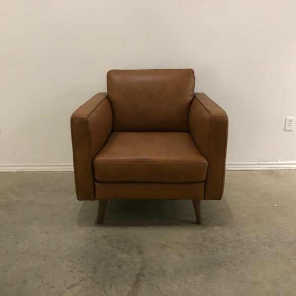 DESTREZZA ITALIAN LEATHER CHAIR