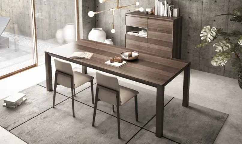 FLY MODERN WOODEN DINING TABLE