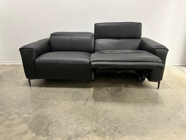 GENE POWER RECLINE LEATHER SOFA