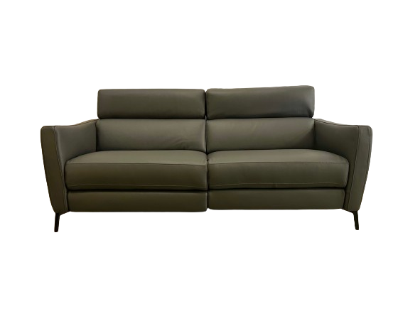 GREG ITALIAN LEATHER RECLINING SOFA BY NATUZZI