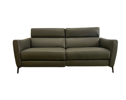 GREG ITALIAN LEATHER RECLINING SOFA BY NATUZZI