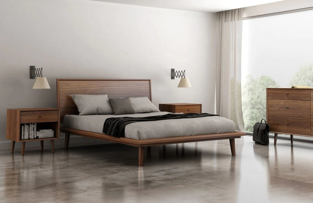 HERMAN TWO DRAWER NIGHT TABLE