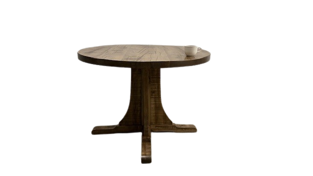 HOLDEN ROUND SOLID WOOD MENNONITE TABLE
