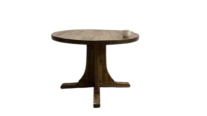 HOLDEN ROUND SOLID WOOD MENNONITE TABLE