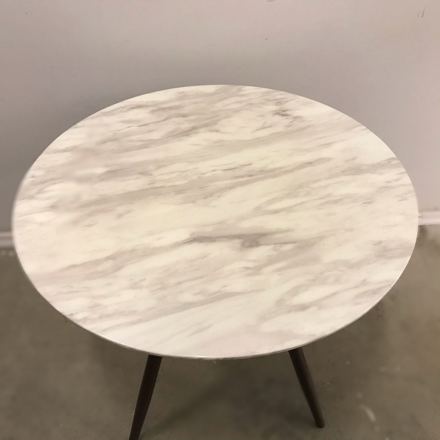 Polar Round Marble Top Table