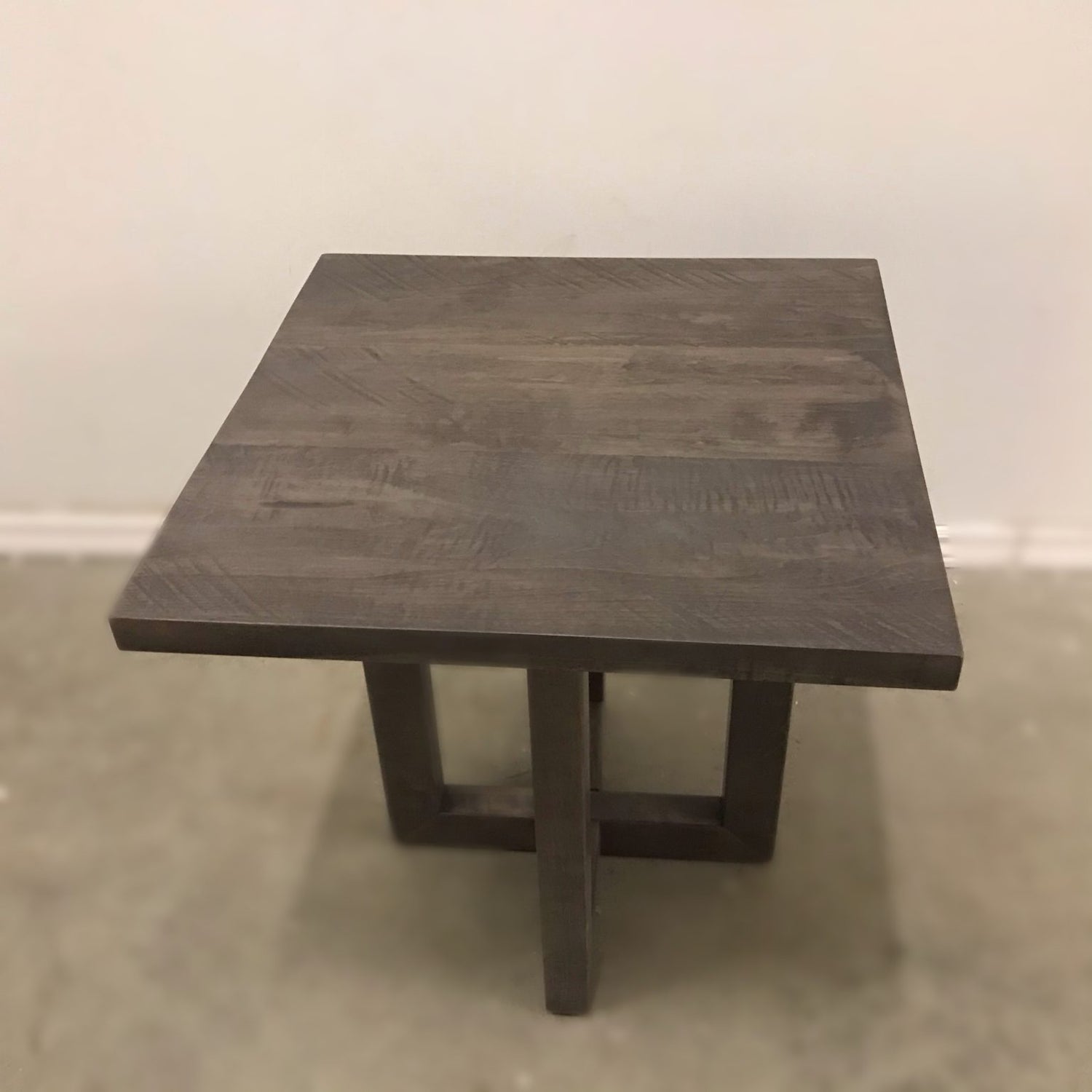 LINK HAND MADE SOLID MAPLE END TABLE