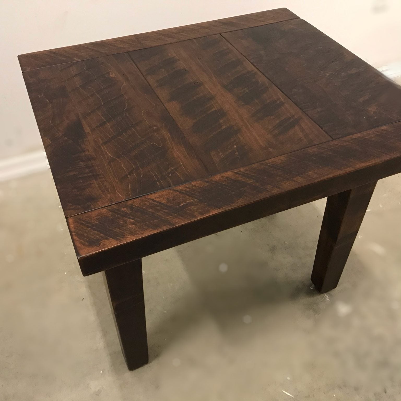 TAHOE HAND MADE SOLID MAPLE END TABLE
