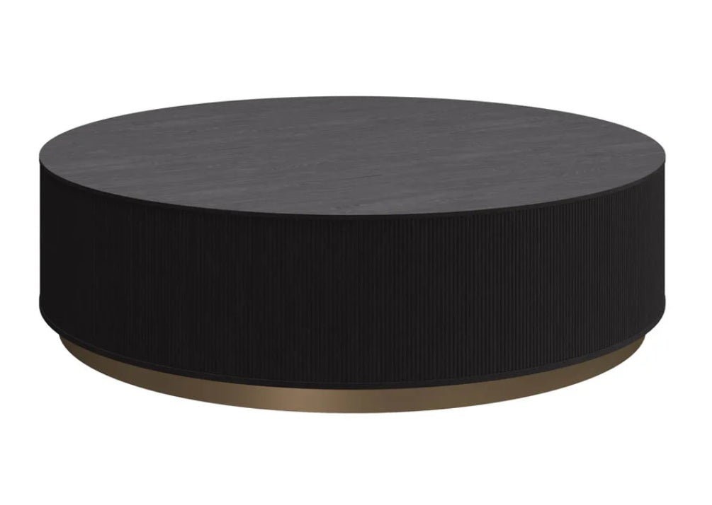 KALLA ROUND COFFEE TABLE (Charcoal)