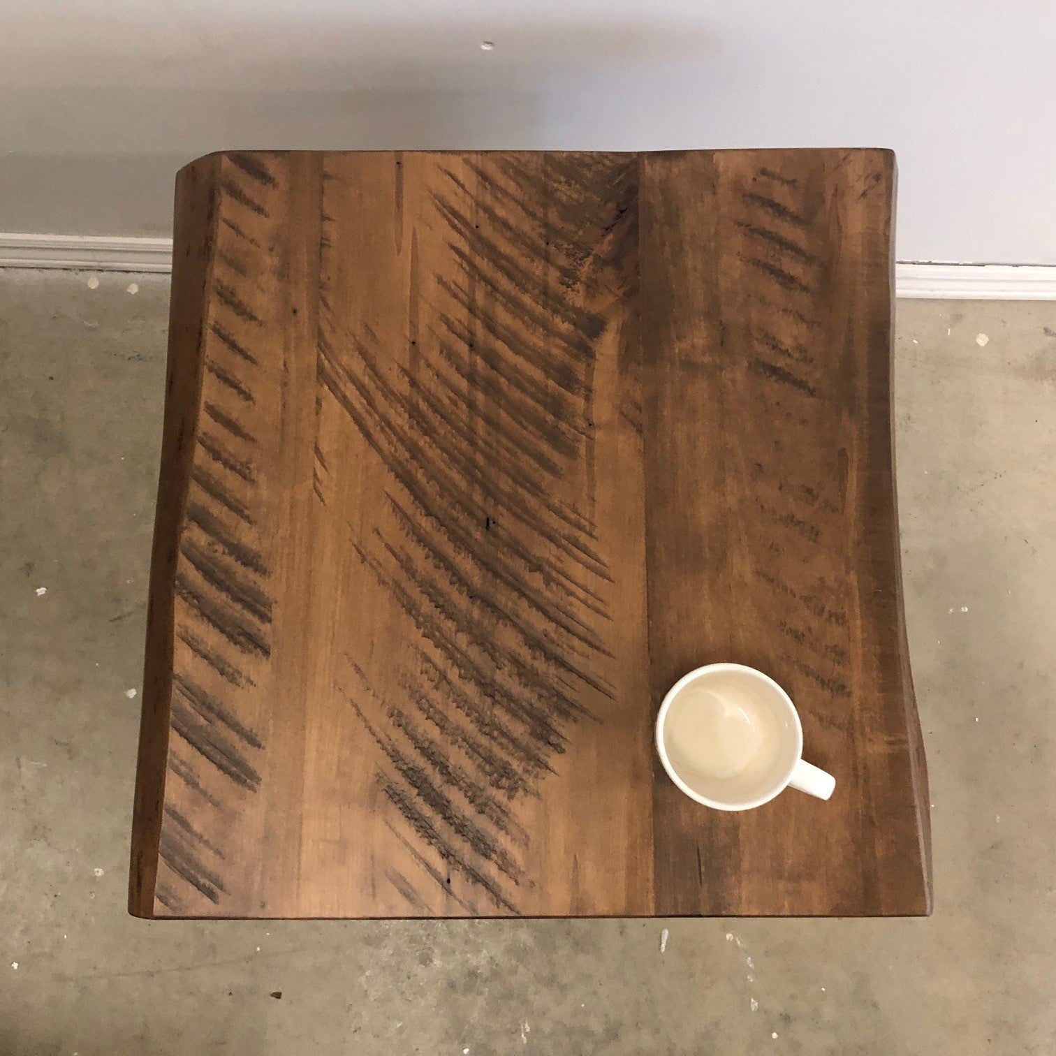 RUFFSAWN LIVE EDGE END TABLE Haywards Interiors