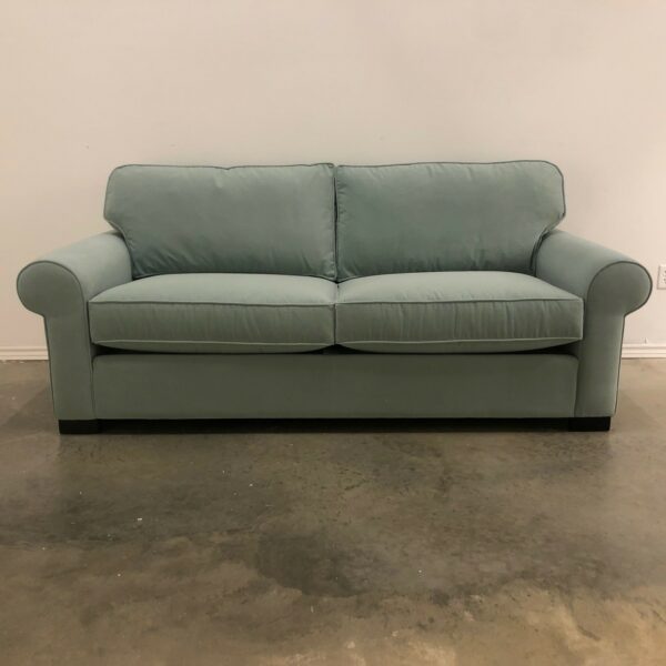 MARCEAU FABRIC SOFA In NEW AQUA