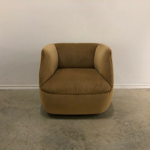 WALLY ITALIAN FABRIC SWIVEL CHAIR