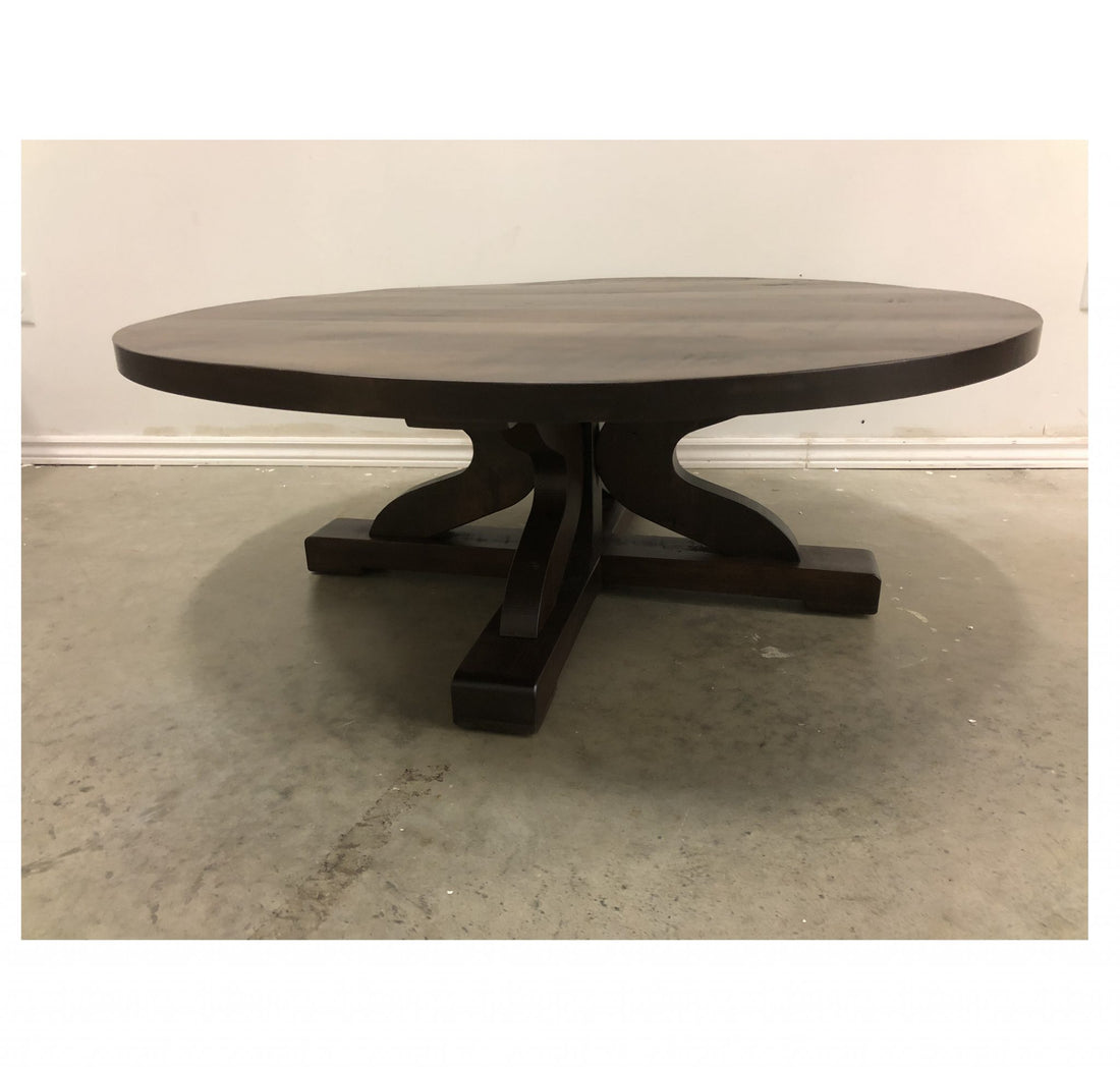 RUSTIC CARLISLE ROUND COFFEE TABLE