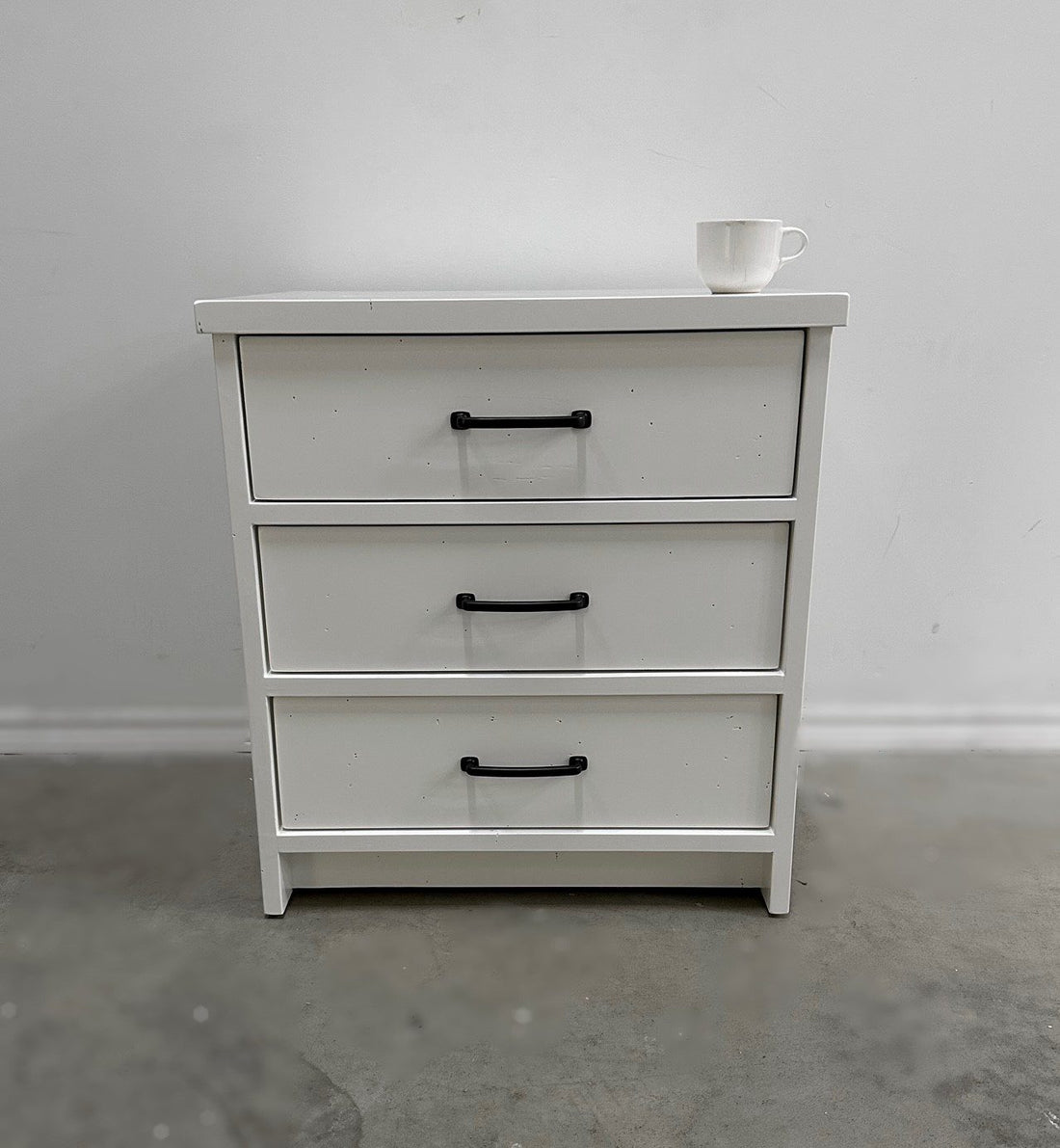 WELBECK 3 DRAWER NIGHT STAND